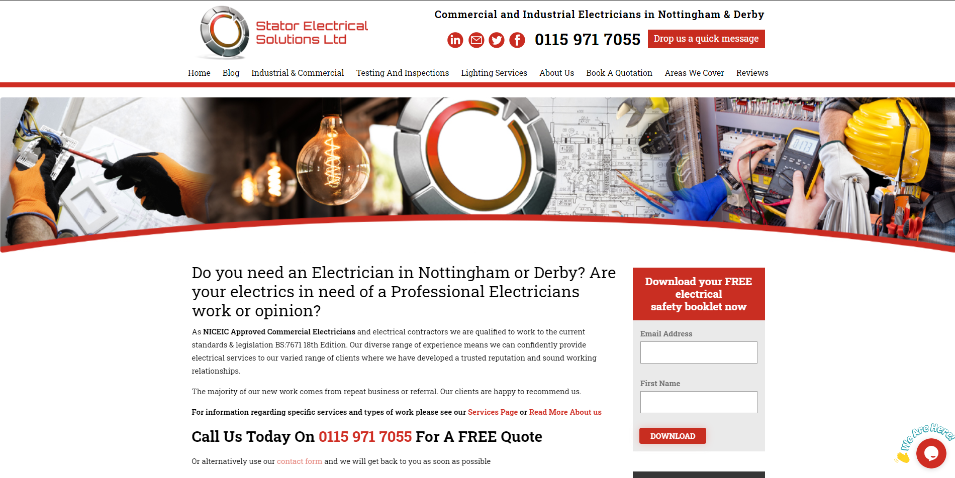 Electrician in Nottingham