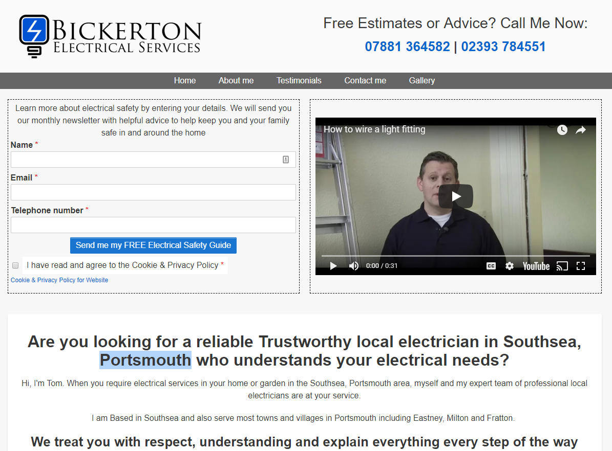 Bickerton Electrical Services