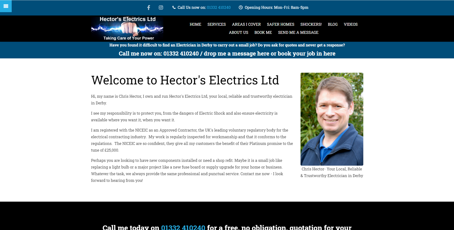 Electrician in Derby