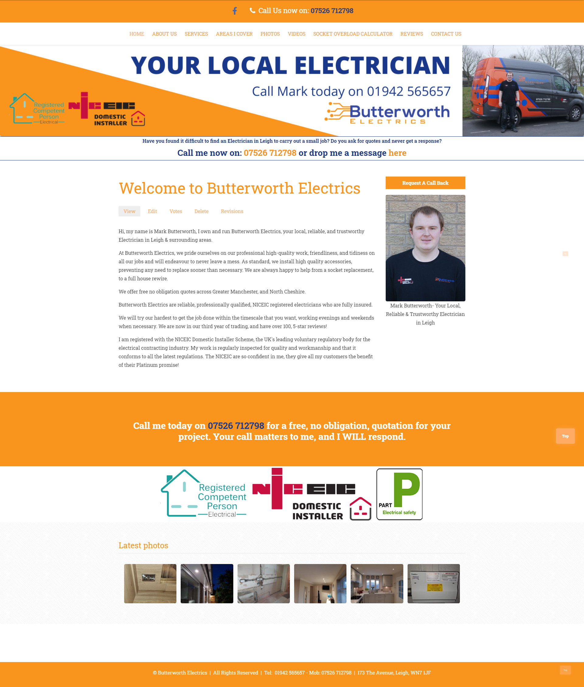 Electrician in Leigh