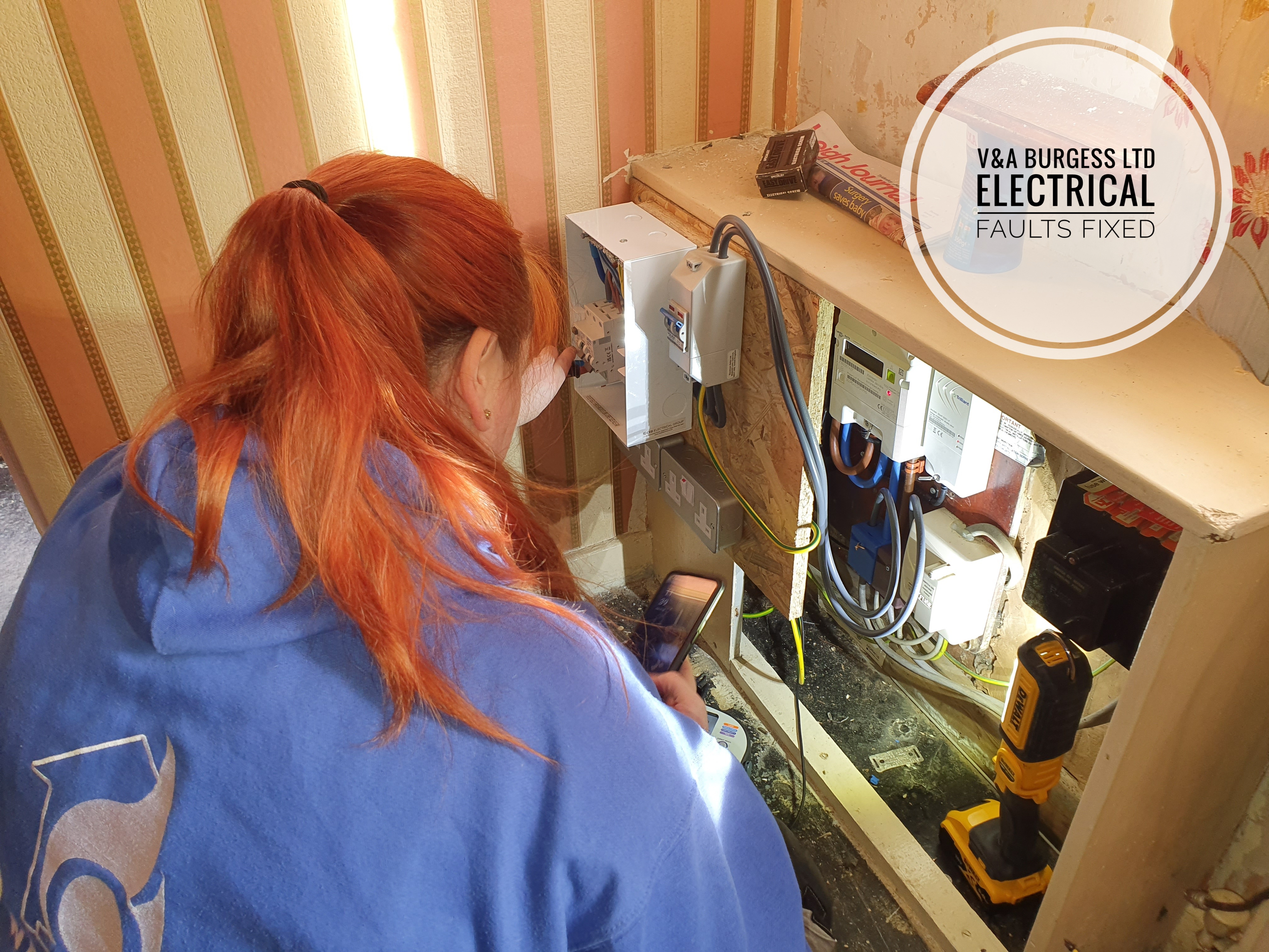 Tradesperson working on a real job. First-hand experience is what Google's E-E-A-T framework rewards in 2026