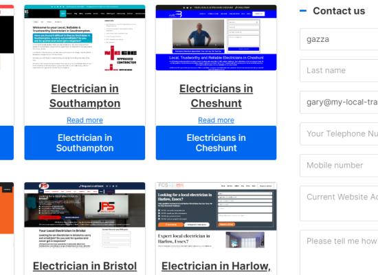 What your trades website needs