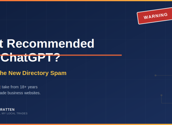 Why "Get Recommended by ChatGPT" Services Are the New Directory Spam