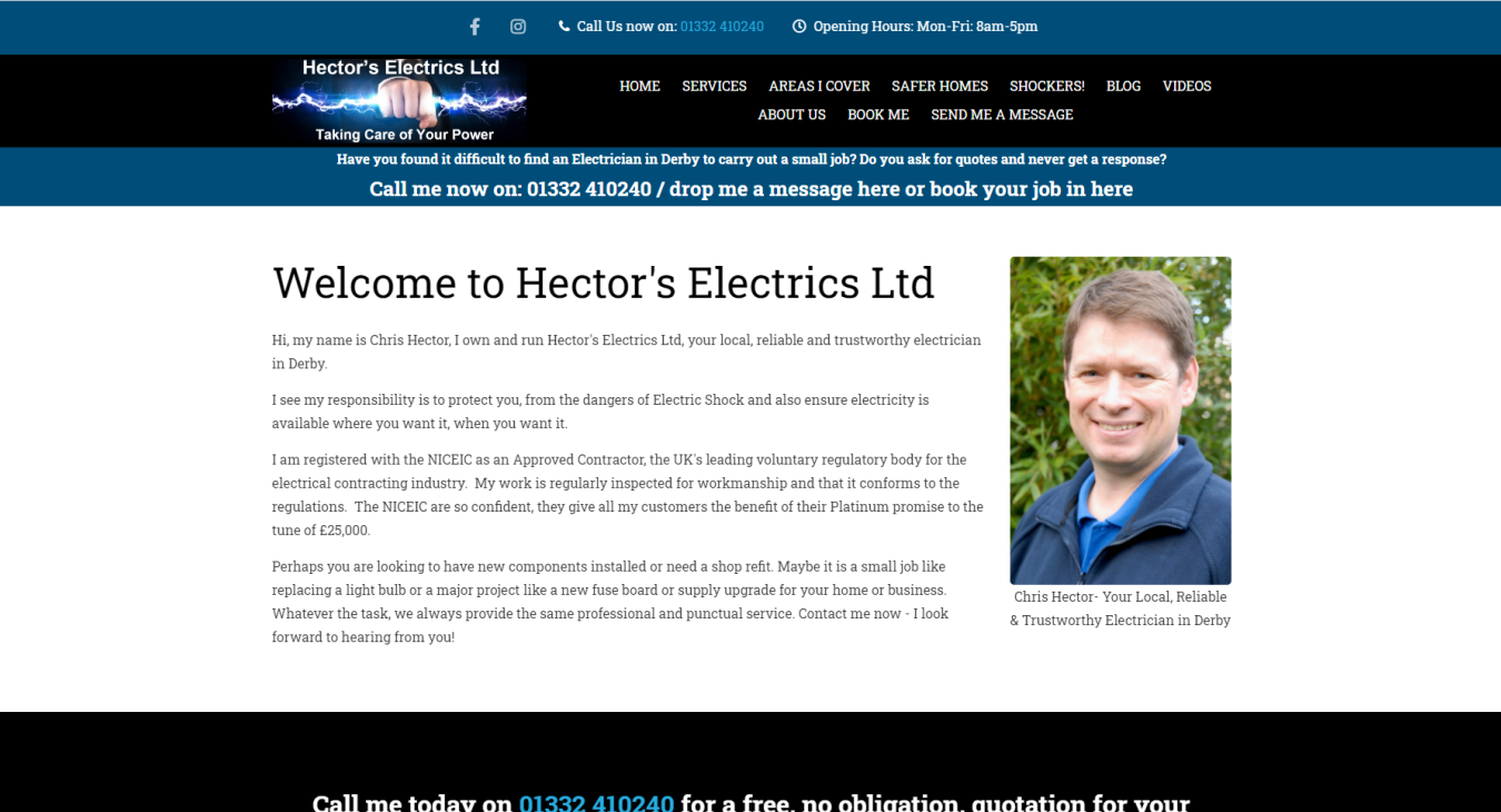 Electrician in Derby