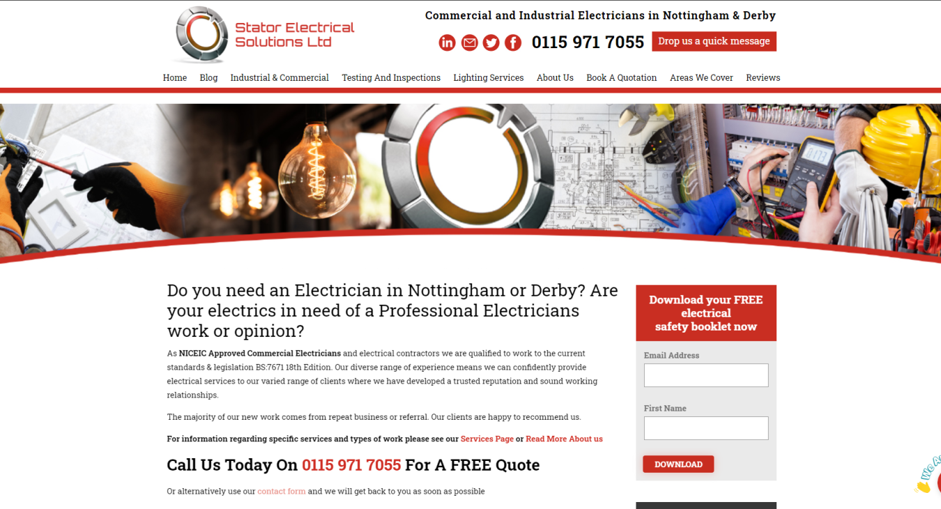 Electrician in Nottingham